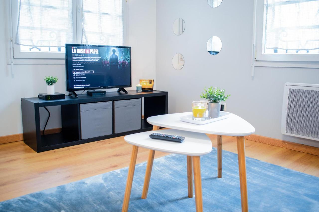 Ferienwohnung Le Rétro Chic - T2 Haut Standing au cœur de Corbeil - 48 m2 Exterior foto